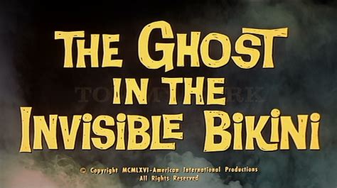 Classic Film And Tv Caf The Beach Party Series Comes To A Sad End With The Ghost In The
