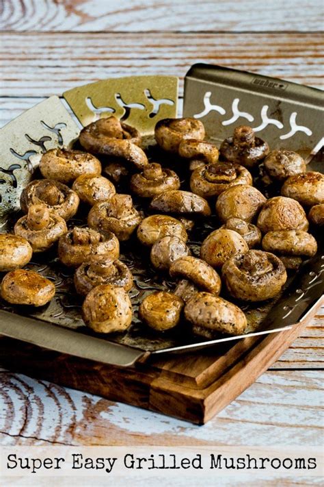 Kalyns Kitchen® Super Easy Grilled Mushrooms