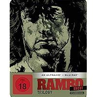 Rambo Trilogy Uncut Limited Steelbook Edition K Ultra Hd Br K