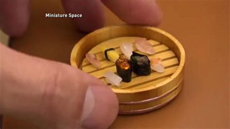 Video Japanese Man Creates The Tiniest Most Adorable Miniature Food