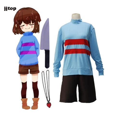 Undertale Protagonist Frisk Cosplay Costume Tailor Made Buy At The