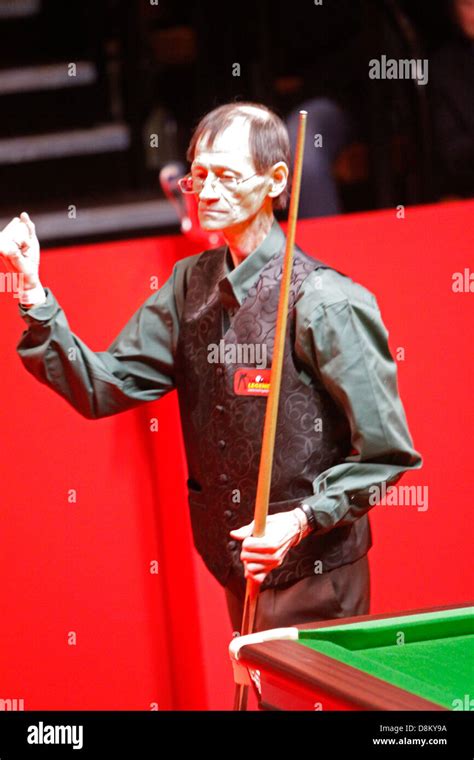 Alex Higgins Makes His Last Appearance In Public At A Tournament At