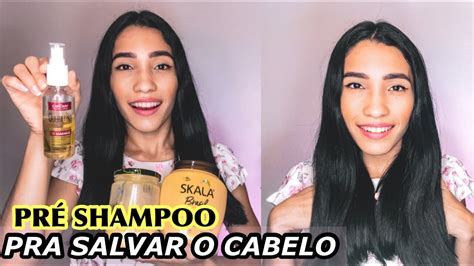 Pr Shampoo Pra Salvar O Cabelo Com Pontas Ralas E Danificado Youtube