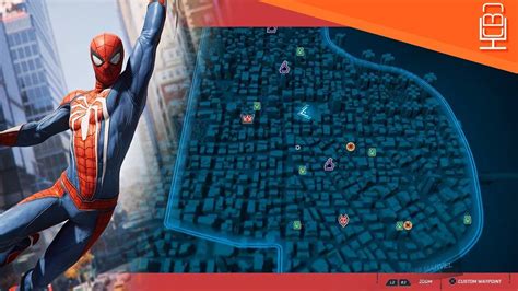Spider Man Ps4 Map Reveal Its Huge And Detailed Youtube