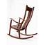 Walnut Rocking Chairs  Comfortable Handmade Heirloom