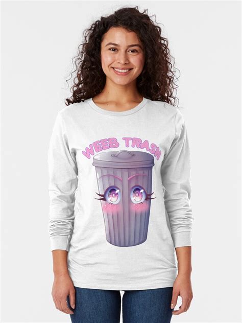 Weeb Trash T Shirt By Chasing Blue Redbubble