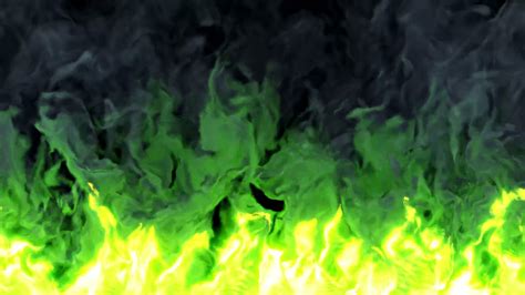 Background Fire Green Fire Background Animation Full Hd Youtube