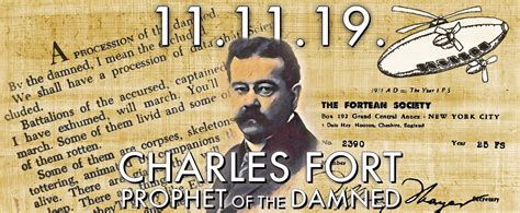 111119 Charles Fort Prophet Of The Damned The Micah Hanks Program