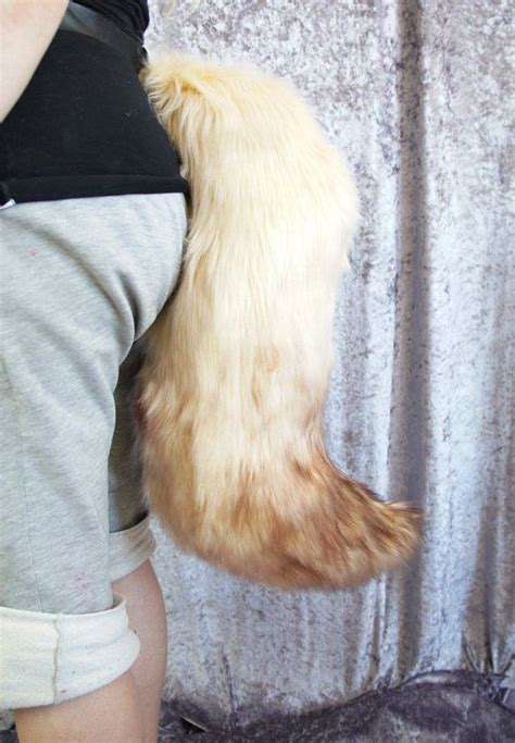 Realistic Fennec Fox Tail Furry Fursuit Tail Fox Cosplay Fox Costume Ready To Ship