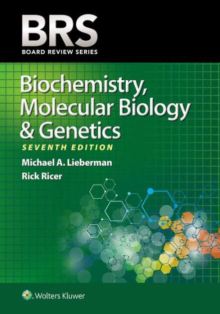 Brs Biochemistry Molecular Biology And Genetics Edition 7 By