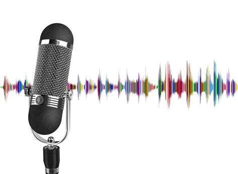 Podcast Microphone Wave Audio Sound Free Image From
