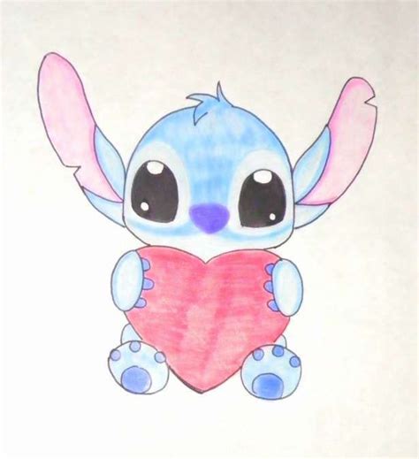 15 Cute Easy Drawings Of Stitch Stitch Drawing Cute Easy Drawings