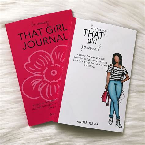 Becoming That Girl Teen Journal Guided Journal Journals Etsy