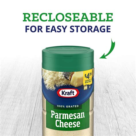 Buy Kraft Parmesan Grated Cheese 16 Oz Shaker Online At Lowest Price