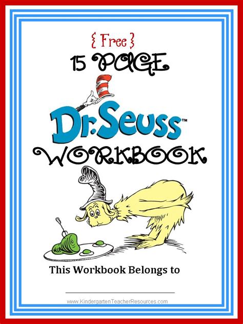 Free Dr Seuss Math Activities