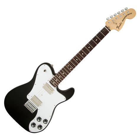 Fender Chris Shiflett Telecaster Deluxe Black At Gear Music