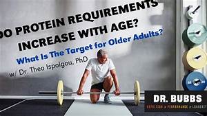 Do Protein Requirements Increase With Age Youtube