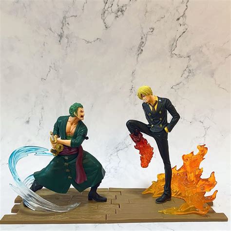 One Piece Sanji Vs Zoro Figure Anime Figure One Piece Zoro Figure