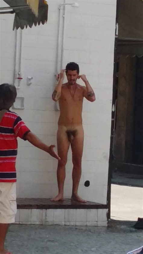 Men Showers Nude On The Street ThisVid Com