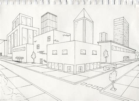 Two Point Perspective Exterior By Timluv On Deviantart