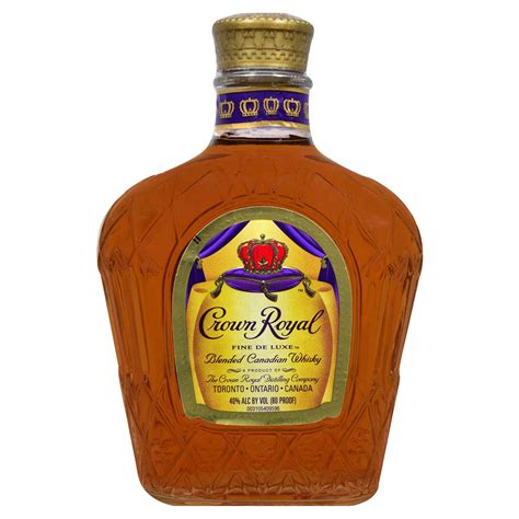 Crown Royal Fine Deluxe Blended Canadian Whisky 375 Ml 80 Pf