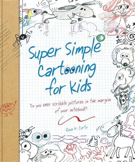 Super Simple Books Super Simple Cartooning For Kids Paperback