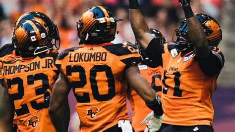 Bc Lions Climb In Cfl Power Rankings