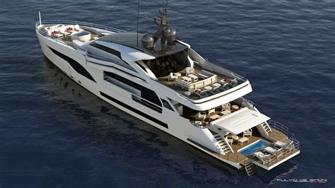 Wider 125 Yacht Aft View — Yacht Charter And Superyacht News