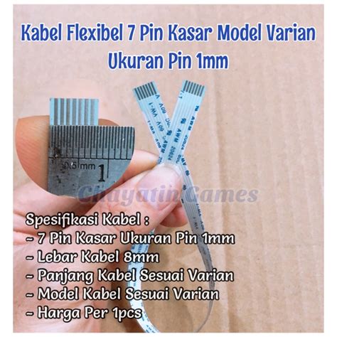 Jual Kabel Flexibel Pin Kasar Model Panjang Sesuai Pilihan Varian