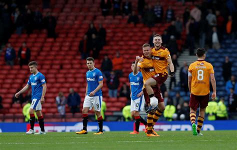 Scottish League Cup Semi Final Rangers Vs Motherwell The Real Efl