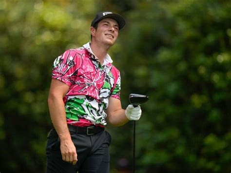 Viktor Hovland Wore An Azalea Inspired Shirt At The Masters And Fans Were Split On Whether They