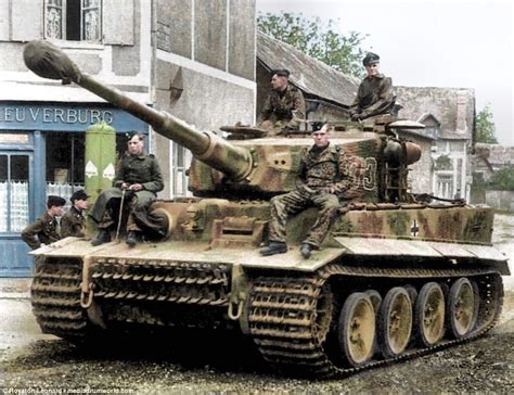 Incredible Colourised Photos Of The German Army Daily Mail Online
