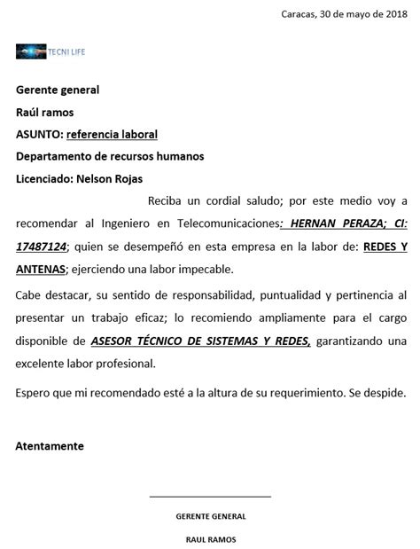 Carta De Recomendacion Profesional Ejemplo Lavozdelmedio Porn Sex Picture