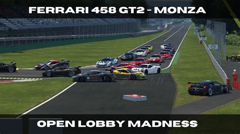 Assetto Corsa Trying To Survive Open Lobby Madness At Monza Youtube