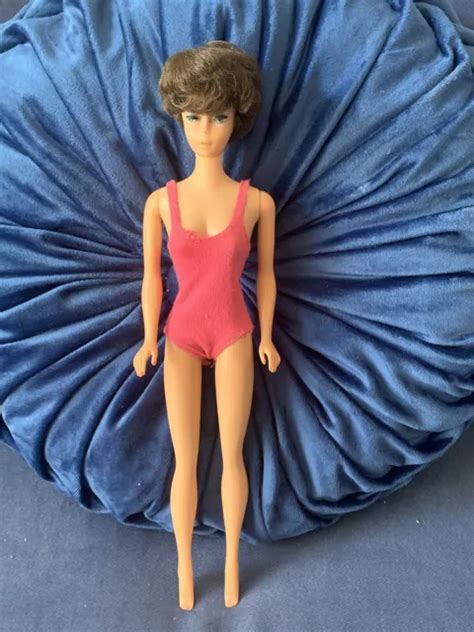 Vintage Brunette Bubble Cut Mattel Barbie Midge Doll Japan Picclick
