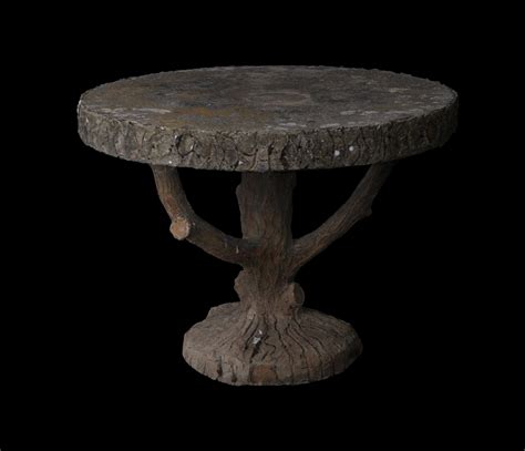 Antique Faux Bois Table