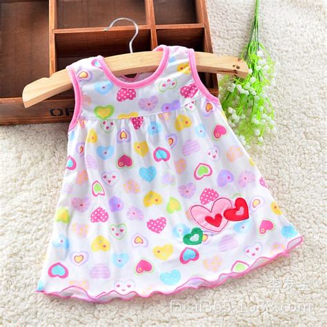 Free Shipping Retail Baby Girls Dress Infant 100 Cotton Clothing