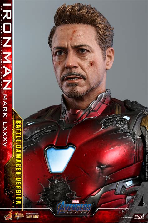 Avengers Endgame Iron Man Mark 85 Battle Damaged Version By Hot Toys