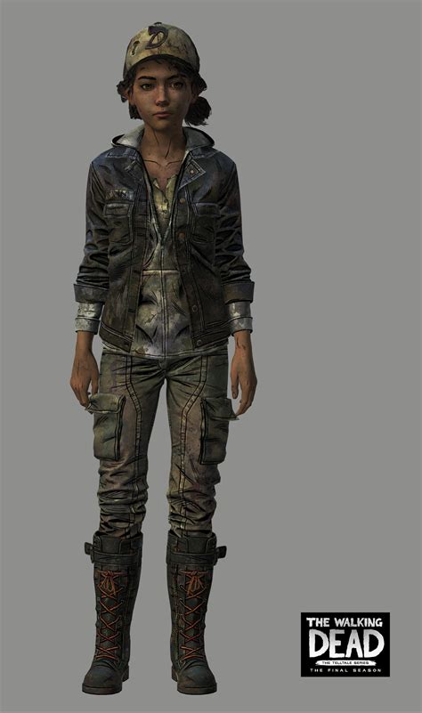 Artstation The Walking Dead The Final Season Clementine Textures