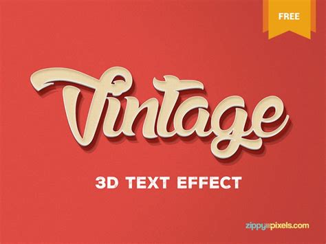 30 Retro Vintage Text Effects For Illustrator And Photoshop Decolorenet