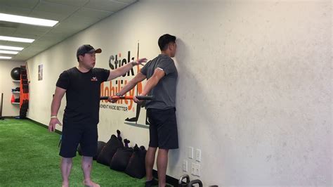Shoulder Extension Mobility Drill Stick Mobility Exercise Youtube