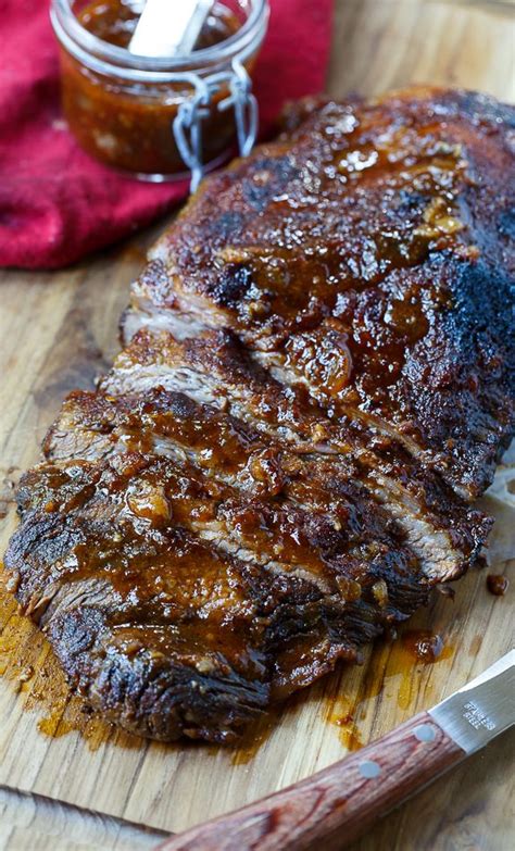Brisket can be cooked in the slow cooker with or without liquid. Oven-Barbecued Beef Brisket | Rezept (mit Bildern ...