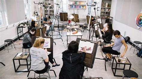 College Art Classroom