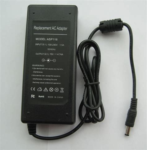 19v 474a 90w Ac Dc Power Supply Adapter Battery Charger For Lenovo