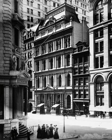 Broad Street Photograph By The New York Historical Society Fine Art