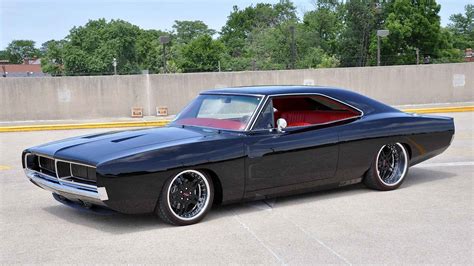 Online Crop Classic Black Coupe Car Muscle Cars Dodge Charger Custom Hd Wallpaper