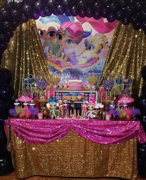 Pin By Felicias Event Design And Pla On Shimmer And Shine Theme Party Shimmer And Shine