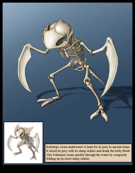 Skeletoons Kabutops By Orientalisdraco On Deviantart