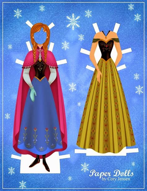 Las Recortables De Veva E Isabel Frozen Elsa Y Anna