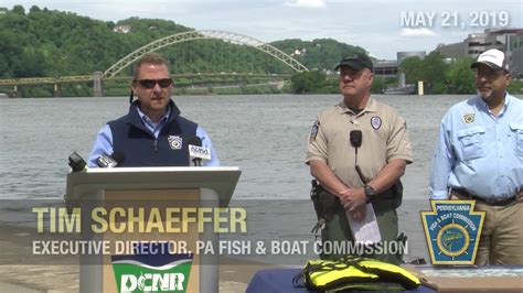 Safe Boating News Conference At Point State Park The Pennsylvania